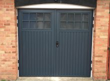 Cardale Bedford Side Hinged Garage Doors In Anthracite Grey throughout sizing 3024 X 4032