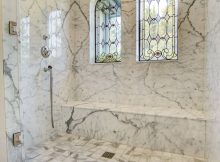Carrera Marble Shower Surround Seat Dam Dream Bathroom In intended for dimensions 961 X 1440