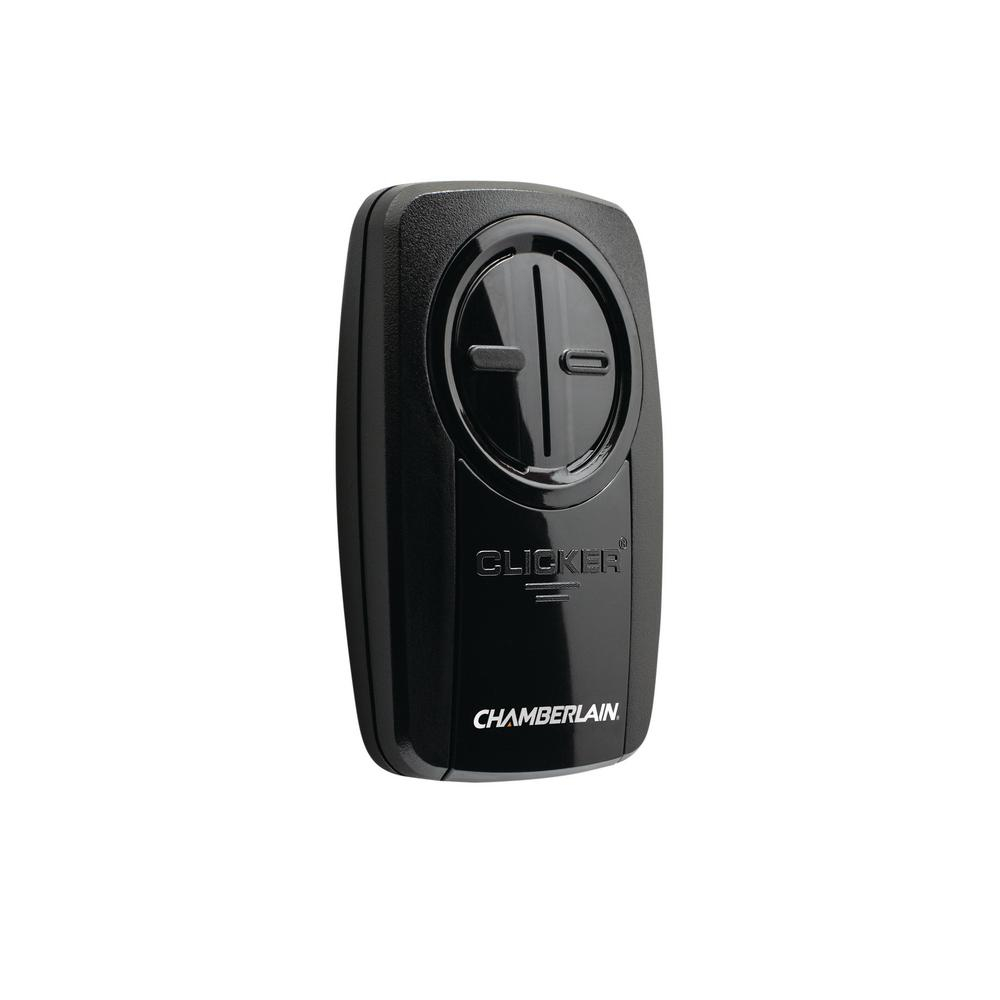 Chamberlain Universal Clicker Chamberlain Black Garage Door intended for dimensions 1000 X 1000