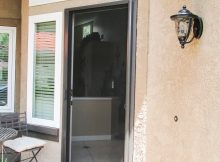 Check Out This Single Front Door Stowaway Retractable Screen Door inside proportions 3456 X 4608