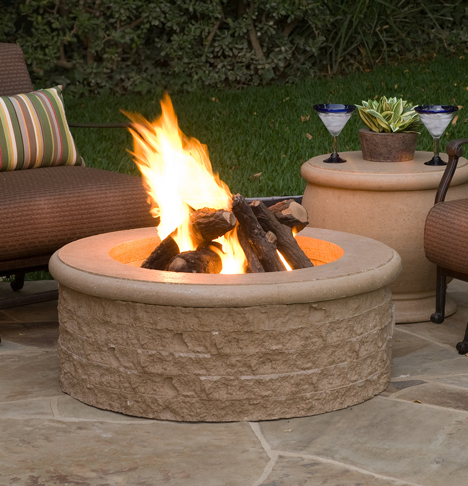 Chiseled Fire Pit within size 963 X 1000