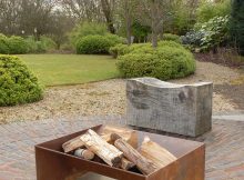 Chunk Fire Pit A More Contemporary Solid Firepit In 5mm Steel A for sizing 1055 X 1600