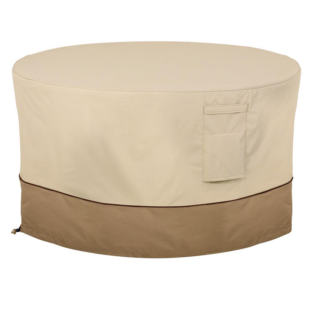 Classic Accessories Veranda 42 In Round Fire Pit Table Cover 55 465 with regard to size 1000 X 1000