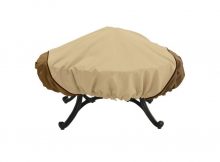 Classic Accessories Veranda 60 In Round Fire Pit Cover 72942 The with regard to proportions 1000 X 1000