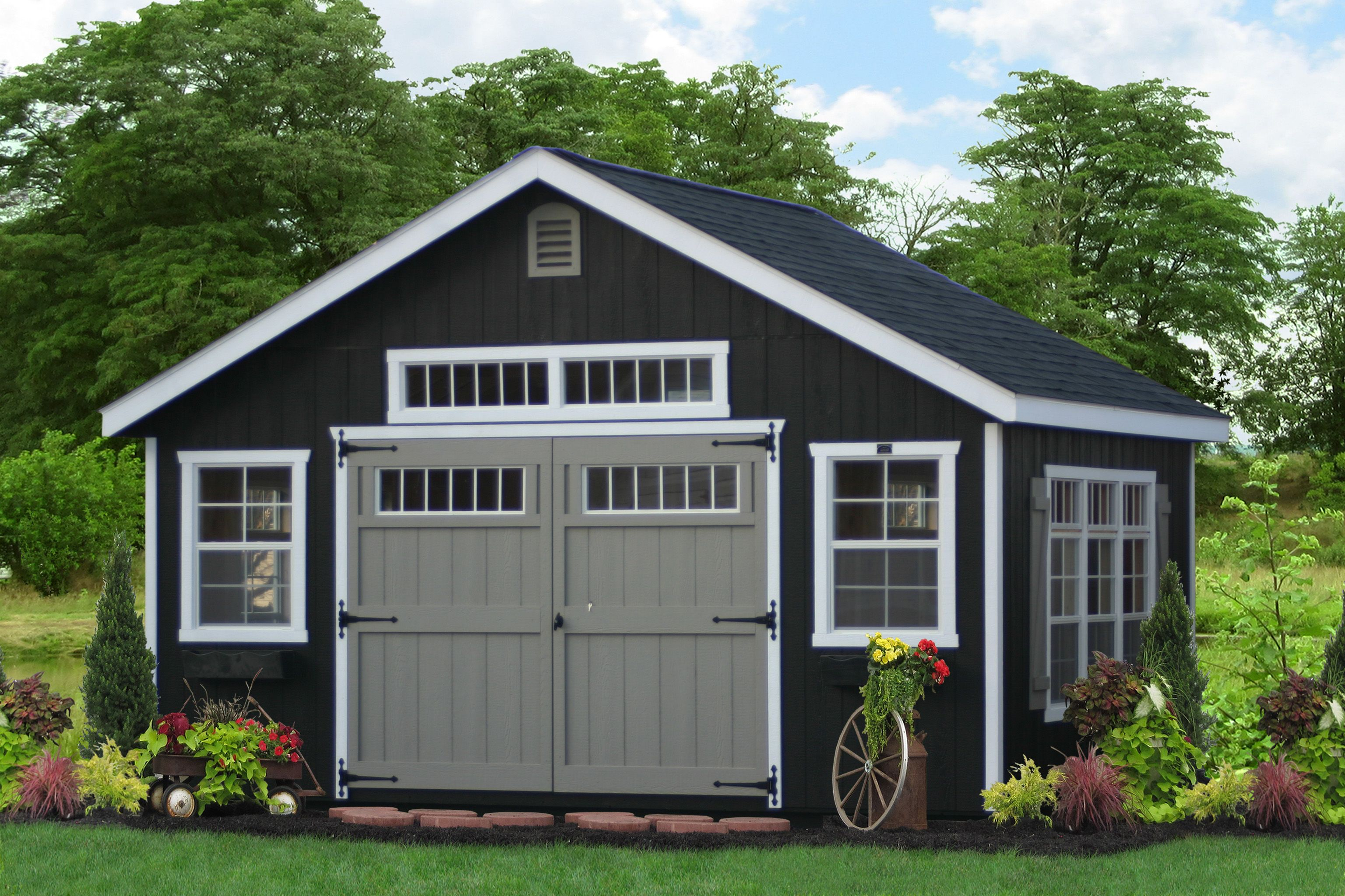 Classic Wooden Sheds Mercer Shed Shed Storage Shed Plans inside sizing 3072 X 2048