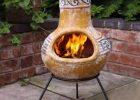 Clay Fire Pit Chimney Color within measurements 964 X 962