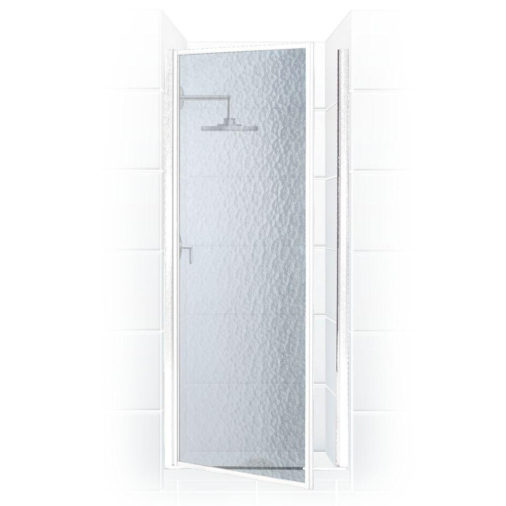 Coastal Shower Doors Legend Series 22 In X 64 In Framed Hinged for size 1000 X 1000