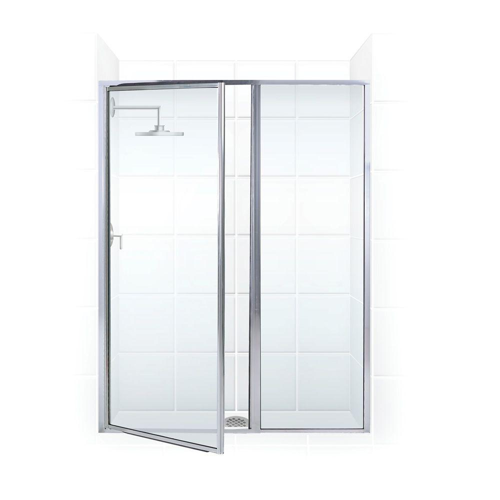Coastal Shower Doors Legend Series 40 In X 69 In Framed Hinge regarding proportions 1000 X 1000