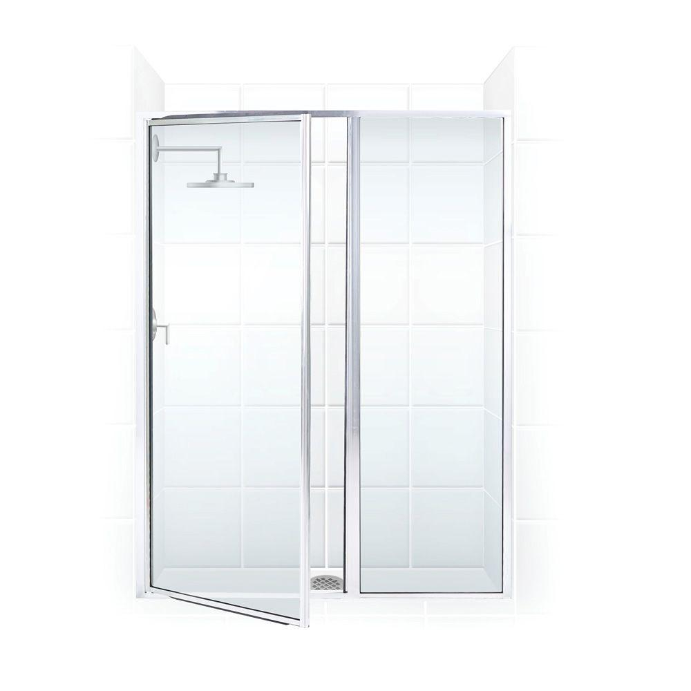 Coastal Shower Doors Legend Series 42 In X 69 In Framed Hinge inside dimensions 1000 X 1000