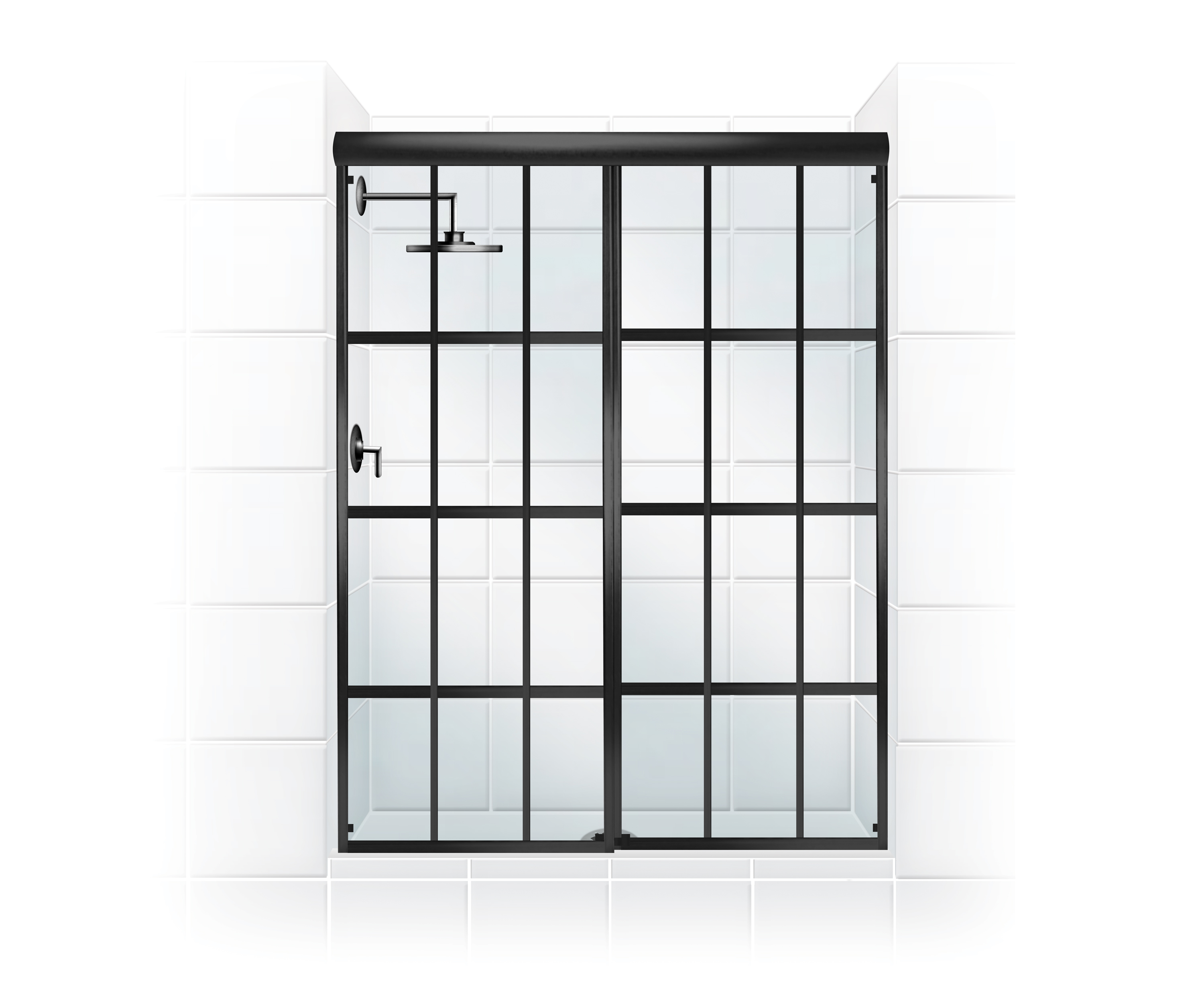 Coastal Shower Doors Releases Gridscape Shower Door Series intended for dimensions 3000 X 2451