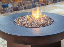 Copper Fire Pit Table Hammered Copper Fire Pit Table inside measurements 2000 X 1333