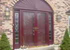 Cranberry Storm Door On A Cherry Wood Door Gorgeous Rooms within dimensions 1280 X 960