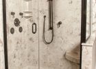 Cultured Marble Shower With Corner Seat Decorative Edge Trim With 3 in sizing 1997 X 3159