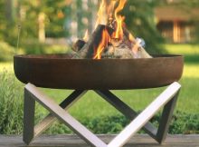 Curonian Memel Stainless Steel Wood Burning Fire Pit Reviews Wayfair with regard to proportions 900 X 900