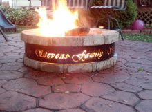 Custom Fire Pit Ring Fireplace Design Ideas inside size 1200 X 676