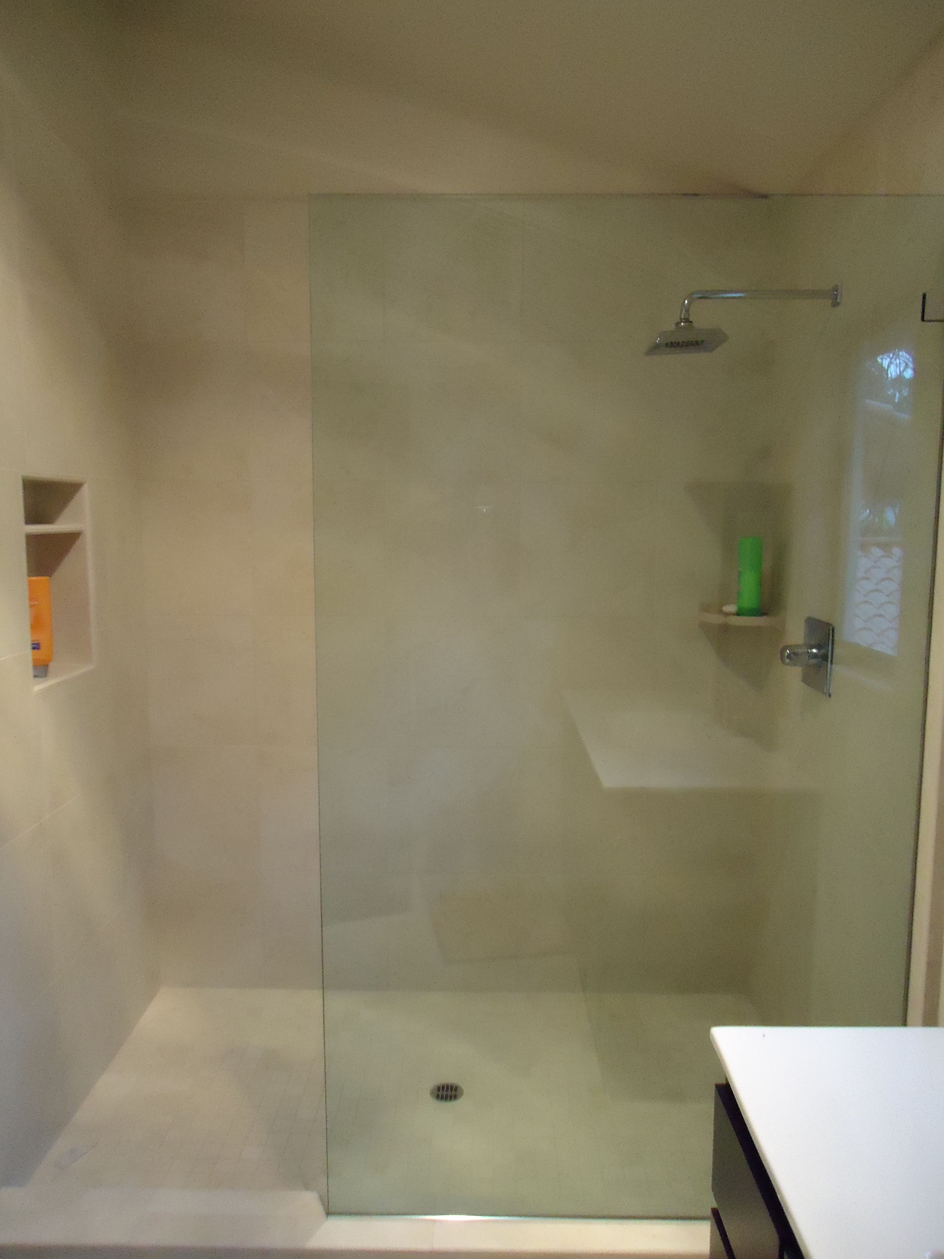 Custom Frameless Shower Screen Fixed Panel No Door Frameless pertaining to size 3240 X 4320