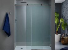 Custom Sliding Glass Shower Doors Dulles Glass And Mirror regarding proportions 970 X 890
