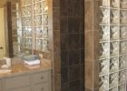 Custom Walk In Shower With No Door And Glass Block For Extra Light inside size 2112 X 2816