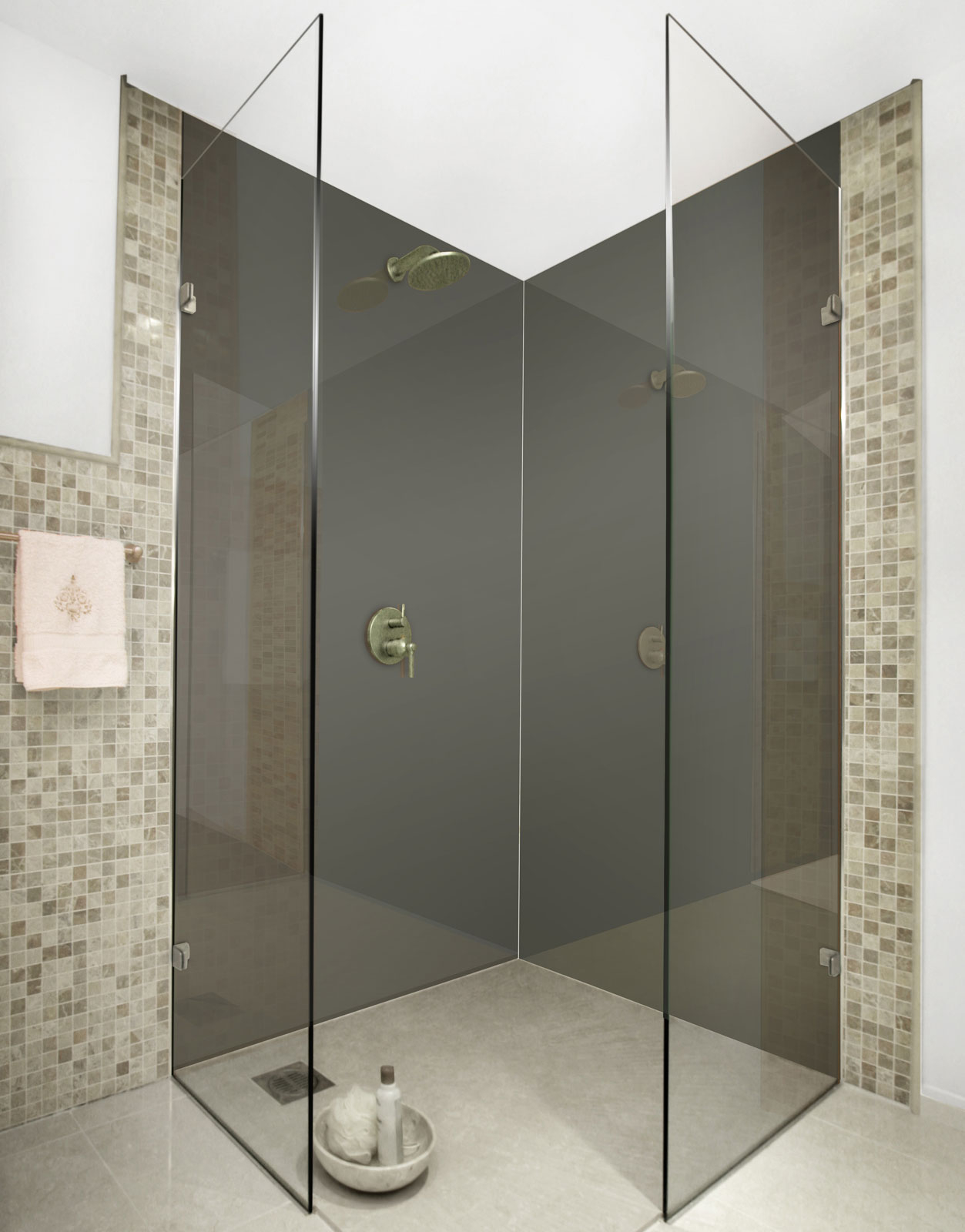 Dark Grey Acrylic Shower Panels Splash Acrylic throughout size 1253 X 1600