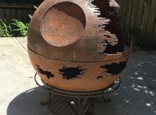 Death Star Fire Pit Album On Imgur regarding sizing 2448 X 3264