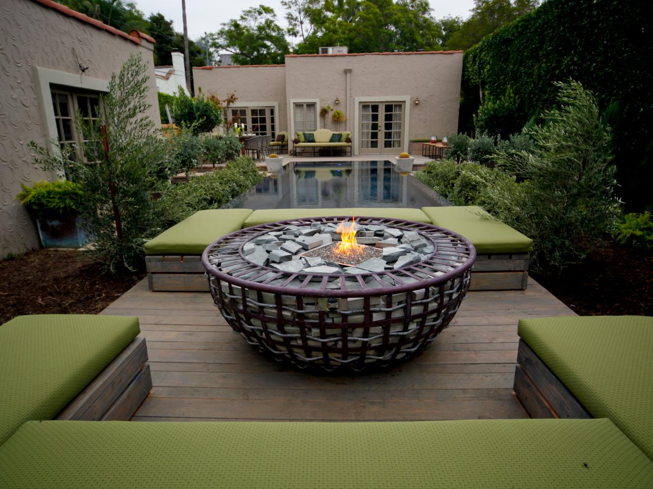 Safe Fire Pit For Wood Deck • Knobs Ideas Site
