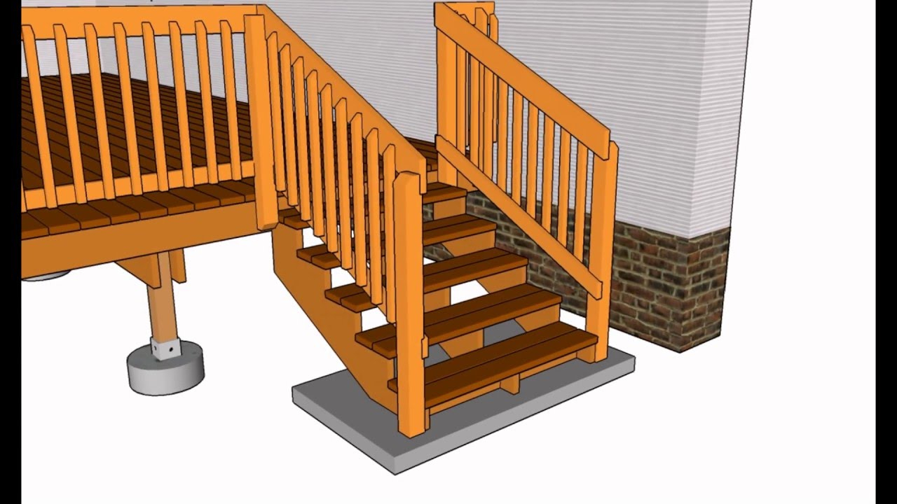 Deck Railing Designs Wood Deck Railing Designs Deck Railing inside proportions 1280 X 720