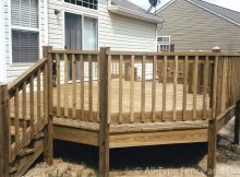 Deck Railing Wood Spindles Decks Ideas within size 1174 X 789