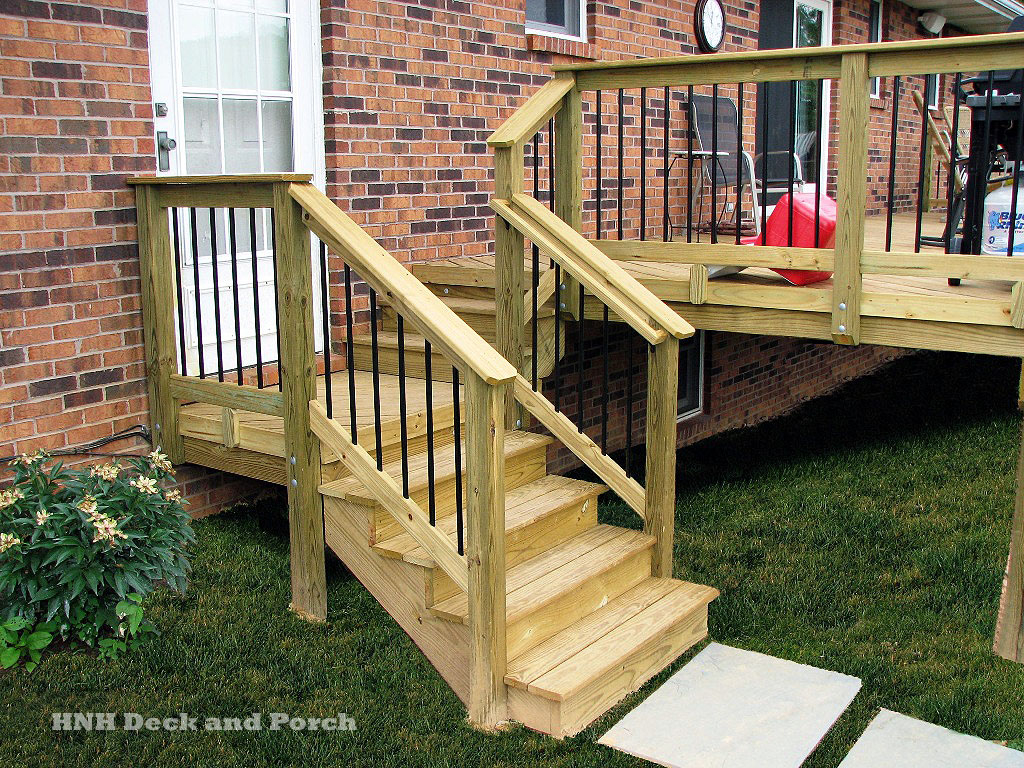Deck Steps Gallery Hnh Deck And Porch Llc 443 324 5217 in measurements 1024 X 768