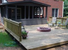 Deck With Fire Pit Quality Home Remodeling For The Home Deck in size 2272 X 1704