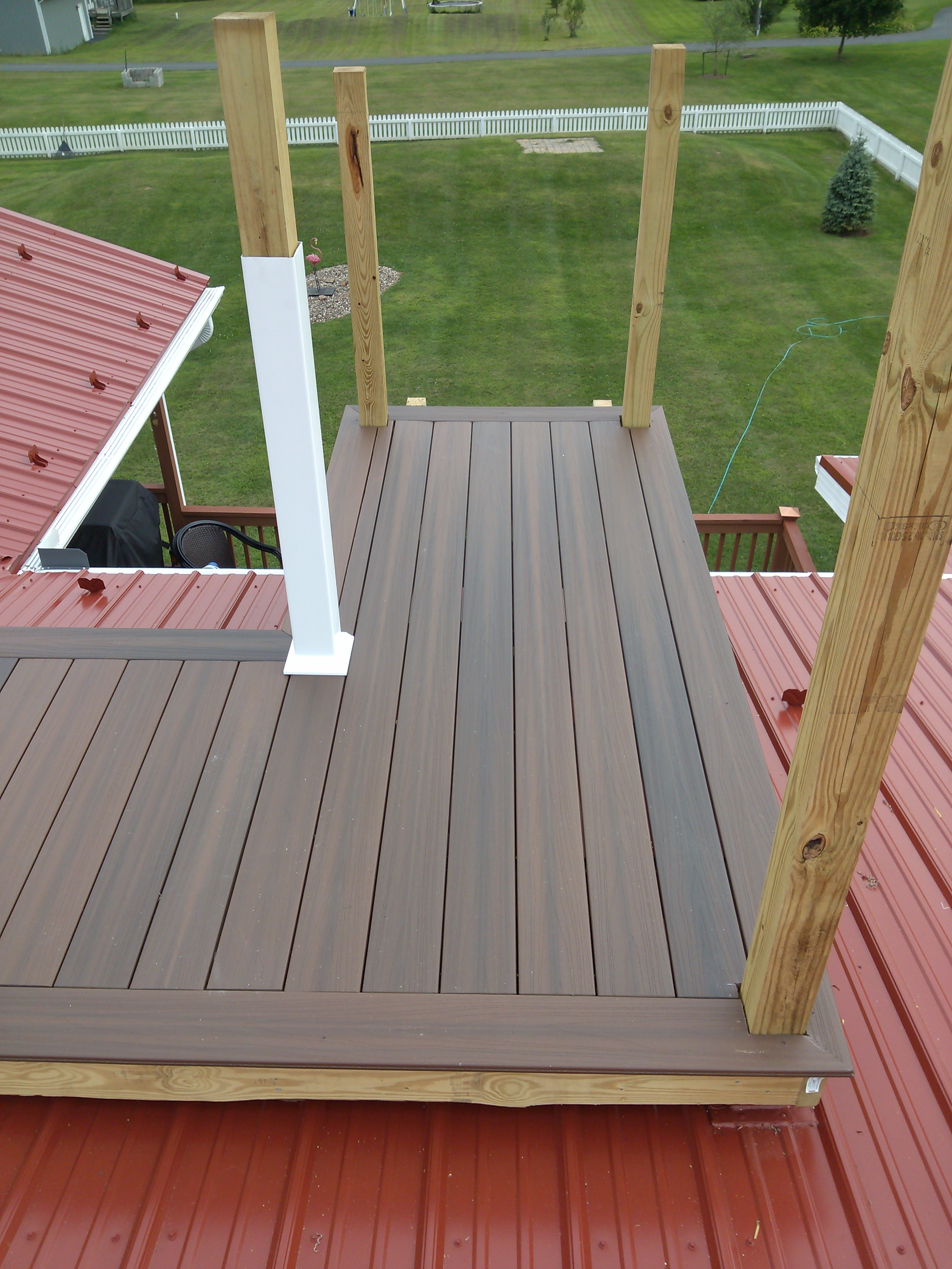 Decking Plastic Wood Composites Top Notch General Construction intended for sizing 2448 X 3264
