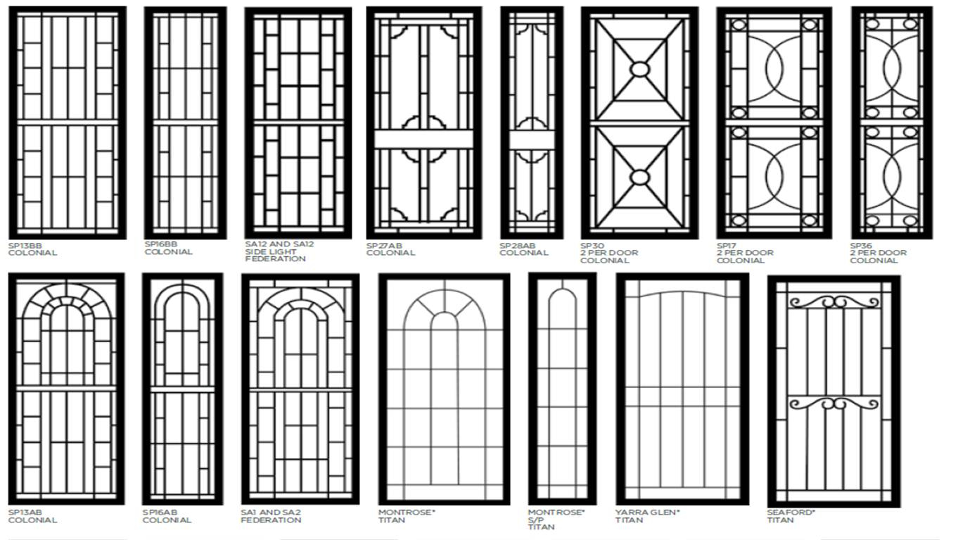 Decorative Aluminium Security Doors Bulleen Screens Melbourne intended for size 1362 X 767