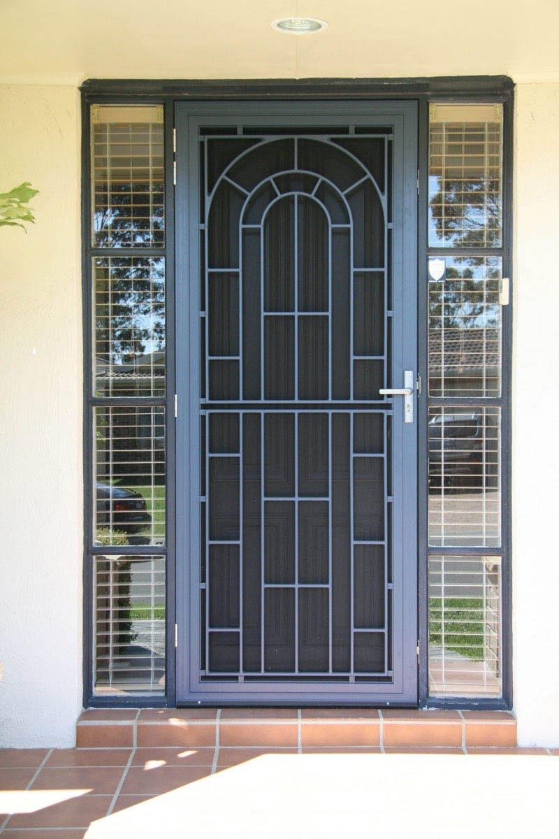 Decorative Grille Security Doors Made Installed Valesco Security with size 800 X 1200
