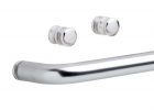 Delta Simplicity Handle With Knobs For Sliding Shower Or Bathtub throughout proportions 1000 X 1000