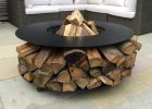 Deluxe Log Fire Pit Practical Elegant Multi Functional with proportions 1199 X 900