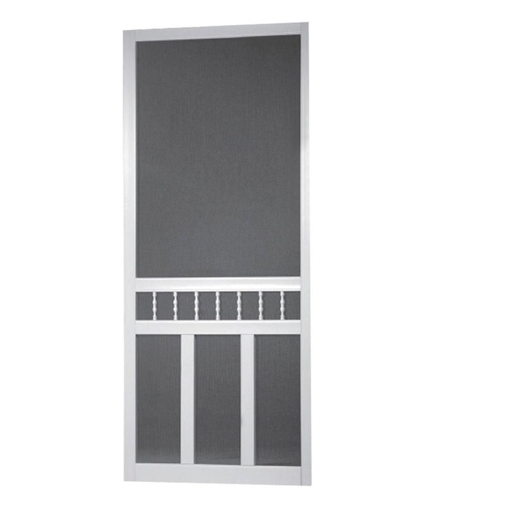 Diy 32 Inch X 80 Inch Waccamaw Solid Vinyl Screen Door The Home regarding sizing 1000 X 1000