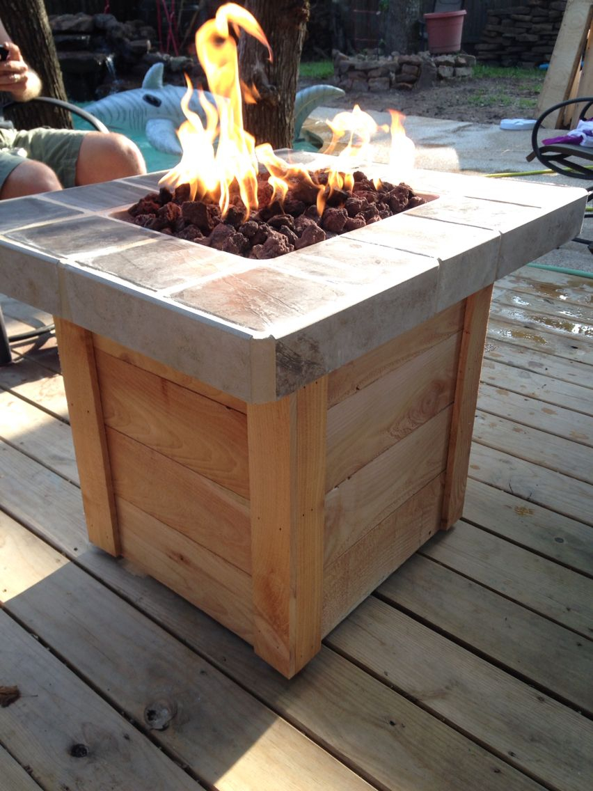 Diy Propane Fire Pit My Weekend Projects Diy Propane Fire Pit for size 852 X 1136