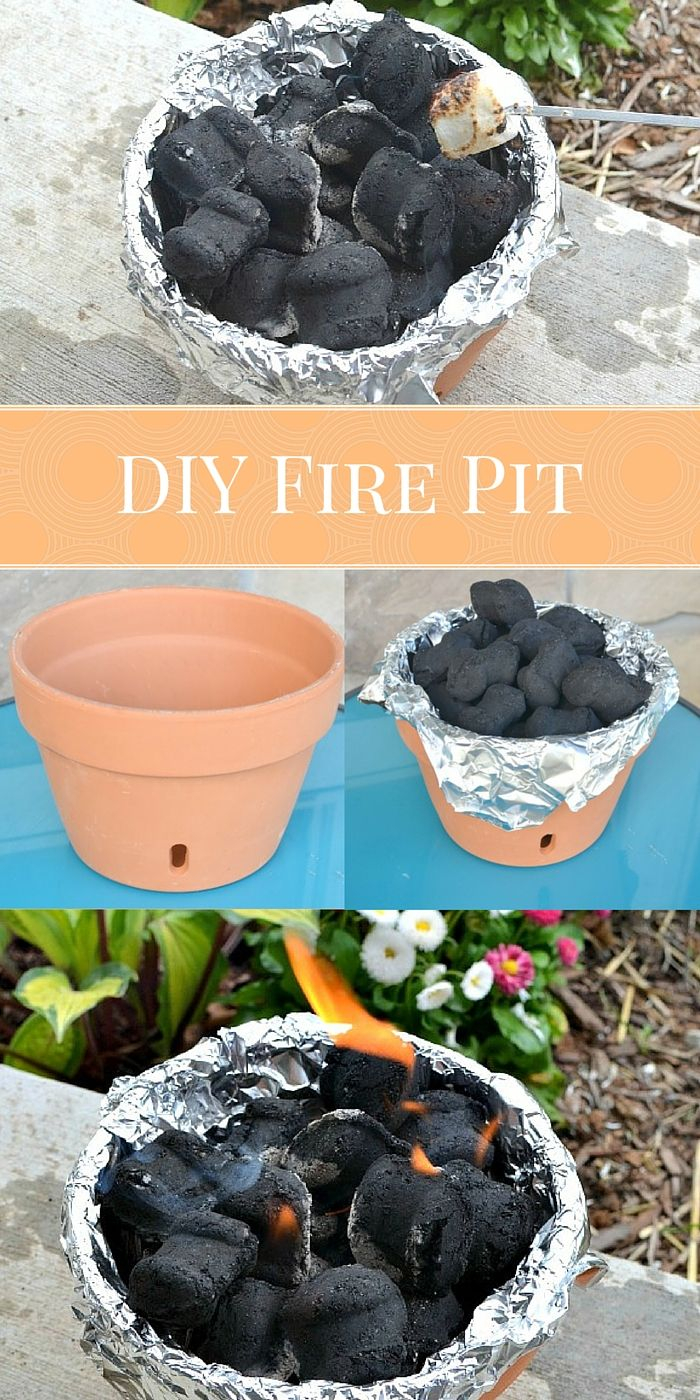 Diy Tabletop Terra Cotta Fire Pit Somewhat Simple Creative Team for dimensions 700 X 1400