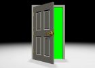 Door Opening Green Screen Transition 3d Motion Background intended for dimensions 1920 X 1080