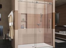 Dreamline Enigma X 56 To 60 In X 76 In Frameless Sliding Shower for sizing 1000 X 1000