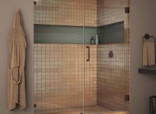 Dreamline Unidoor Lux 46 In X 72 In Frameless Hinged Shower Door inside sizing 1000 X 1000