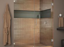 Dreamline Unidoor Lux 51 In X 72 In Frameless Hinged Shower Door with regard to measurements 1000 X 1000