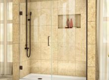Dreamline Unidoor Plus 58 In To 585 In W Frameless Oil Rubbed intended for sizing 900 X 900