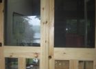 Dufour Woodworks Custom Screen Doors With Plexiglass Panels in dimensions 1200 X 1600