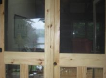 Dufour Woodworks Custom Screen Doors With Plexiglass Panels in dimensions 1200 X 1600