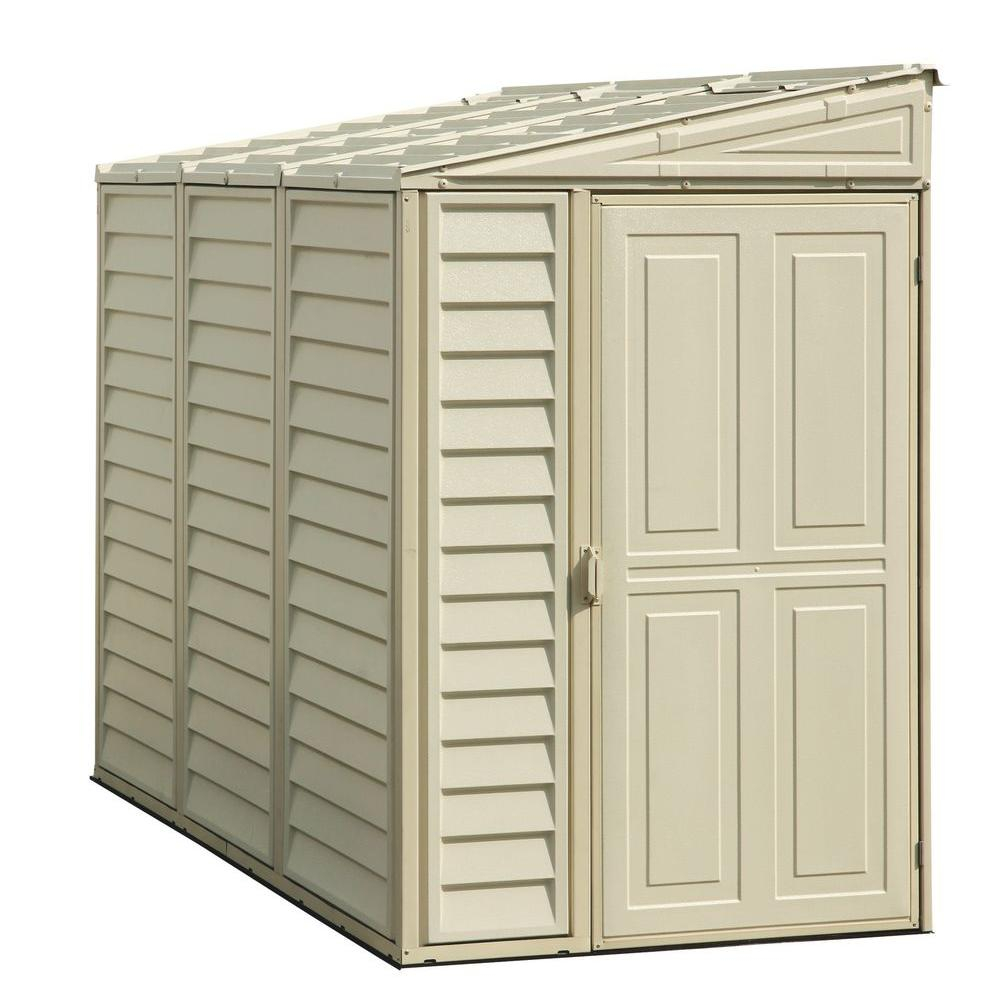 Duramax Building Products Sidemate 4 Ft X 8 Ft Vinyl Shed With in measurements 1000 X 1000