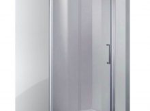 Elite 1000mm Sliding Shower Door 8mm Glass with measurements 975 X 975