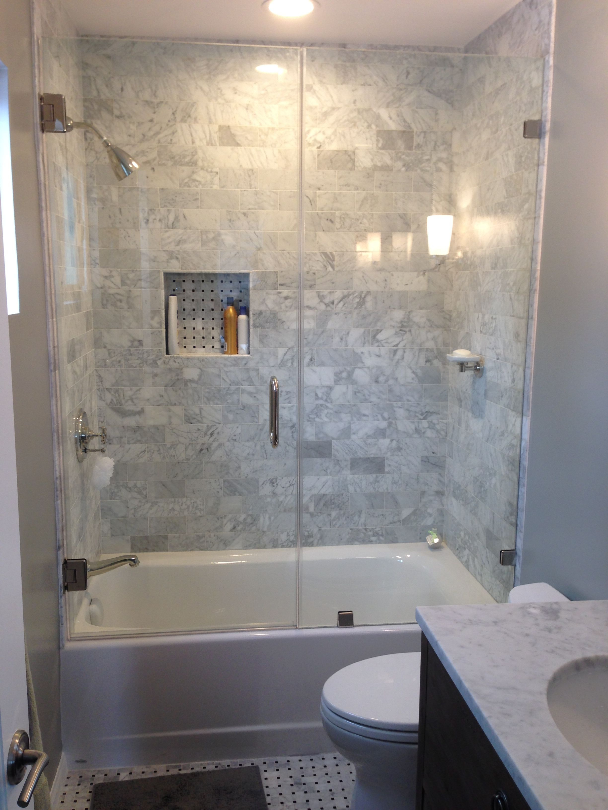 Enchanting Frameless Glass Shower Door For Shower Small Bathroom inside size 2448 X 3264