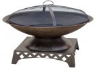 Endless Summer 30 In Bronze Fire Pit With Pedestal Base Wad1410sp in proportions 1000 X 1000