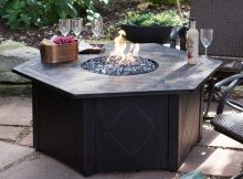 Endless Summer 55 In Decorative Slate Tile Lp Gas Outdoor Fire Pit regarding sizing 1600 X 1600