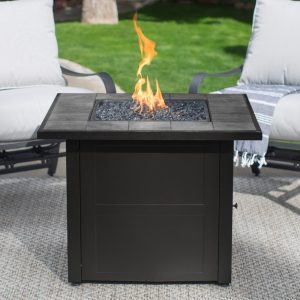Endless Summer Lp Gas Outdoor Fire Pit Slate Tile Mantel Walmart with regard to size 1600 X 1600